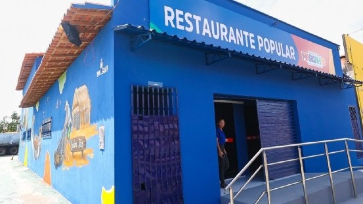 - Entrega do Restaurante Popular e outras ações em Porto Rico do Maranhão (Foto: Gilson Teixeira)