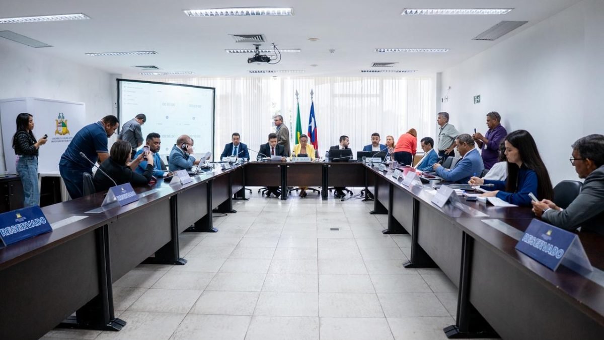 Reunião da Comissão de Constituição, Justiça e Cidadania (CCJ) da Assembleia Legislativa do Maranhão