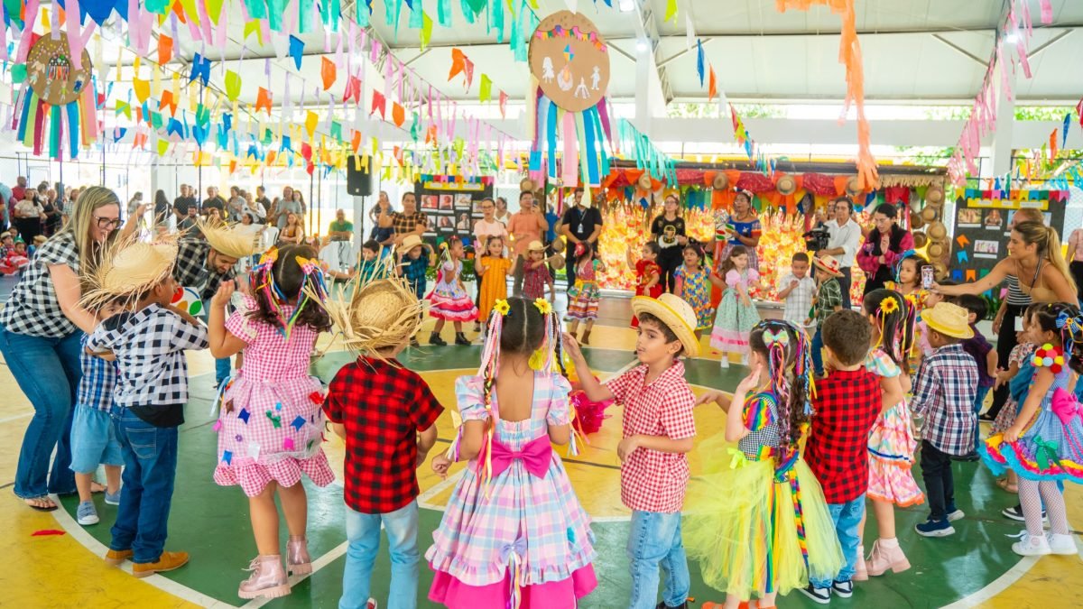 Evento teve como tema ‘Canta meu Nordeste” e o objetivo foi resgatar as raízes culturais por meio de vivências com os alunos